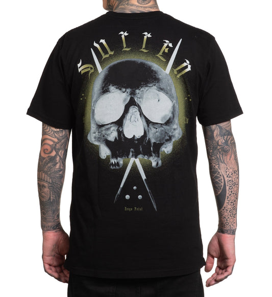 SULLEN CLOTHING HUGO BADGE BLACK PREMIUM T-SHIRT