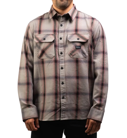 SULLEN CLOTHING GRANGER STONE FLANNEL SHIRT