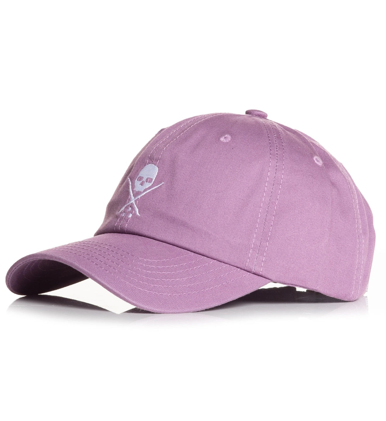 SULLEN CLOTHING POP BADGE HAT BUCKLE-BACK CAP - PURPLE