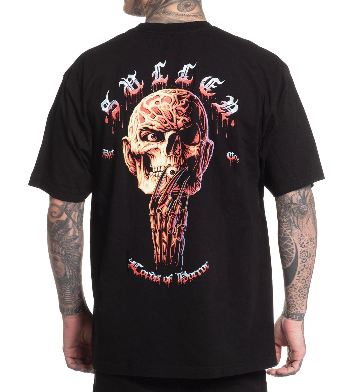 SULLEN CLOTHING FRED NIGHTMARE ON ELM STREET "1 TON" PREMIUM OVERSIZED T-SHIRT