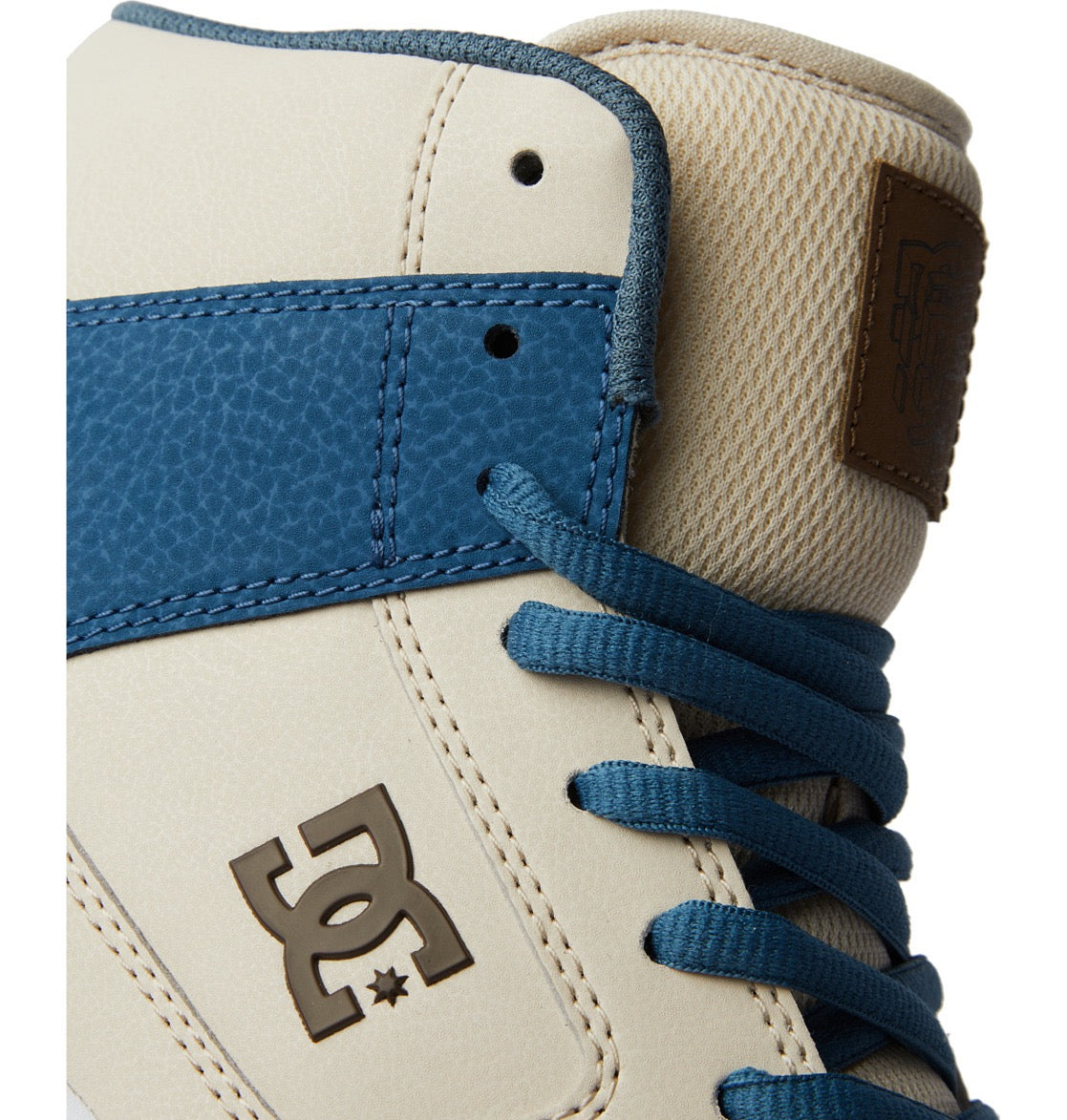 DC SHOES MANTECA 4 HI GREY BLUE WHITE TRAINERS