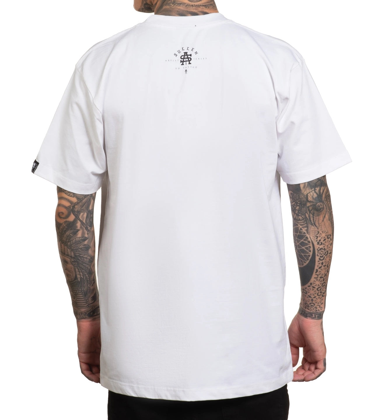 SULLEN CLOTHING YO PAYASA STANDARD WHITE T-SHIRT