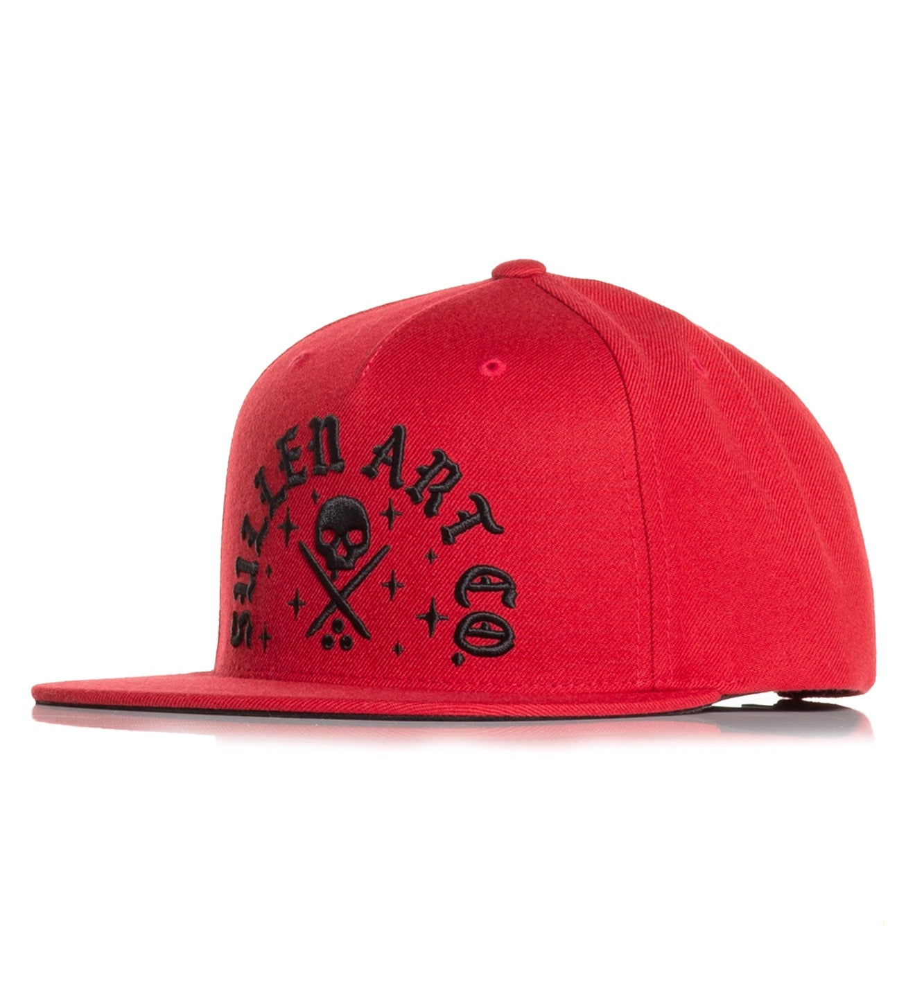 SULLEN CLOTHING ROCKER RED SNAPBACK CAP