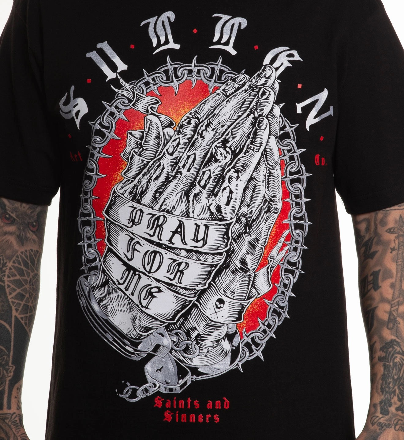 SULLEN CLOTHING PRAY FOR ME STANDARD T-SHIRT