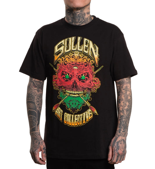 SULLEN CLOTHING RASTA BADGE STANDARD T-SHIRT