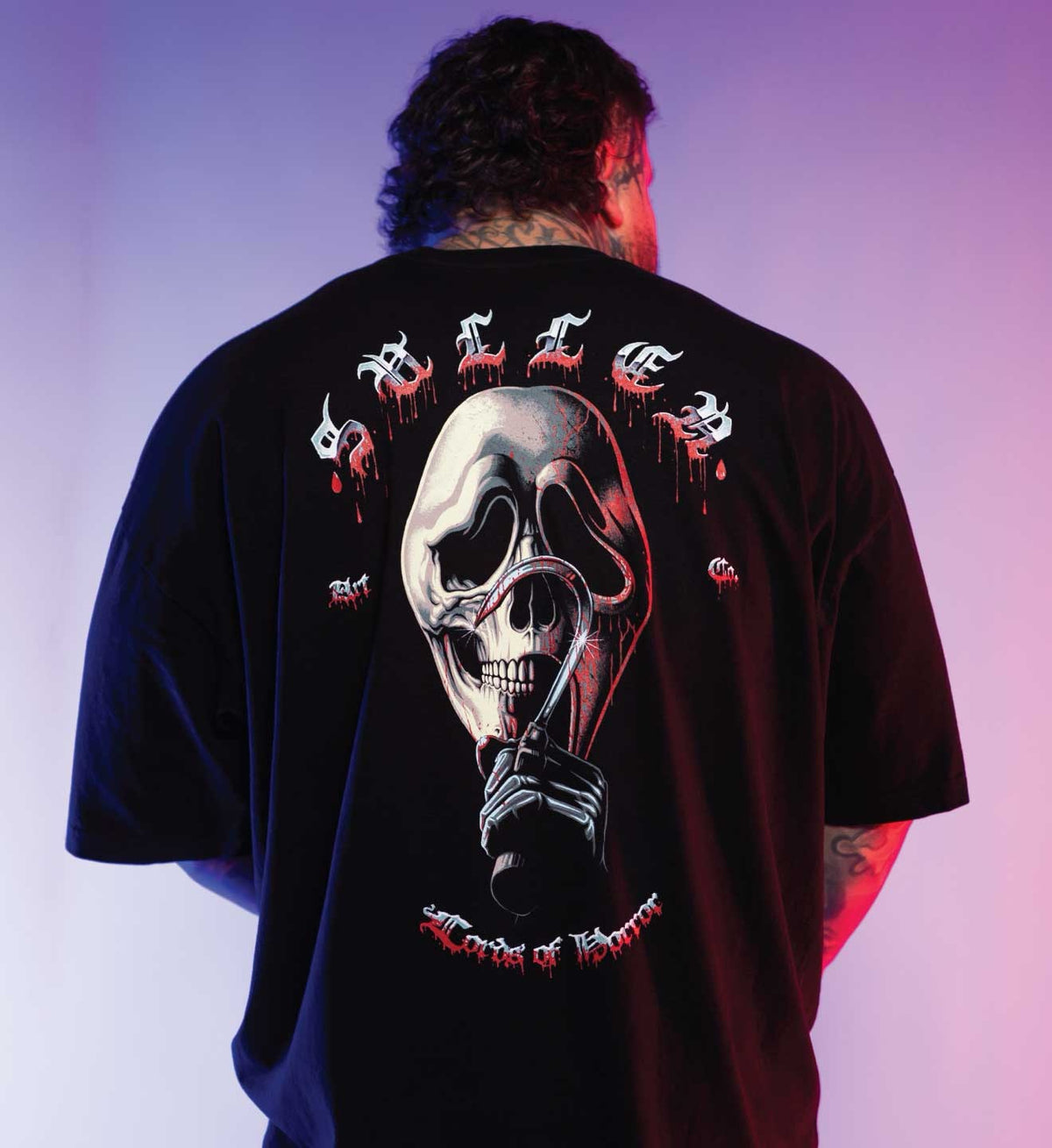 SULLEN CLOTHING SCREAMIN '1 TON' OVERSIZED HEAVYWEIGHT T-SHIRT