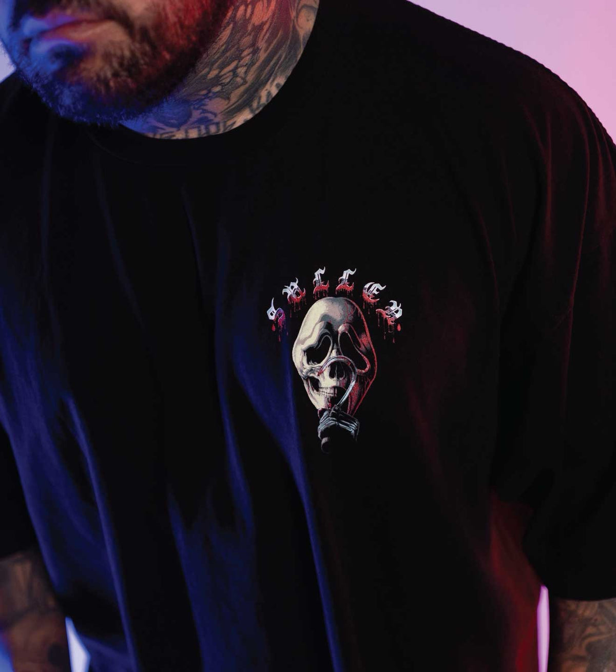 SULLEN CLOTHING SCREAMIN '1 TON' OVERSIZED HEAVYWEIGHT T-SHIRT