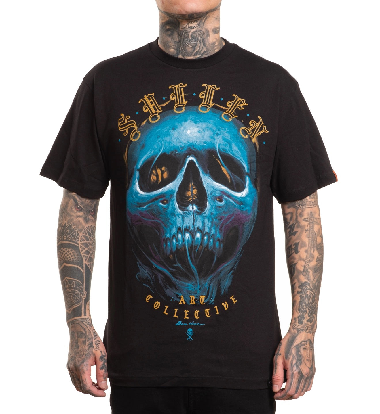 SULLEN CLOTHING BLHUR SKULL STANDARD T-SHIRT