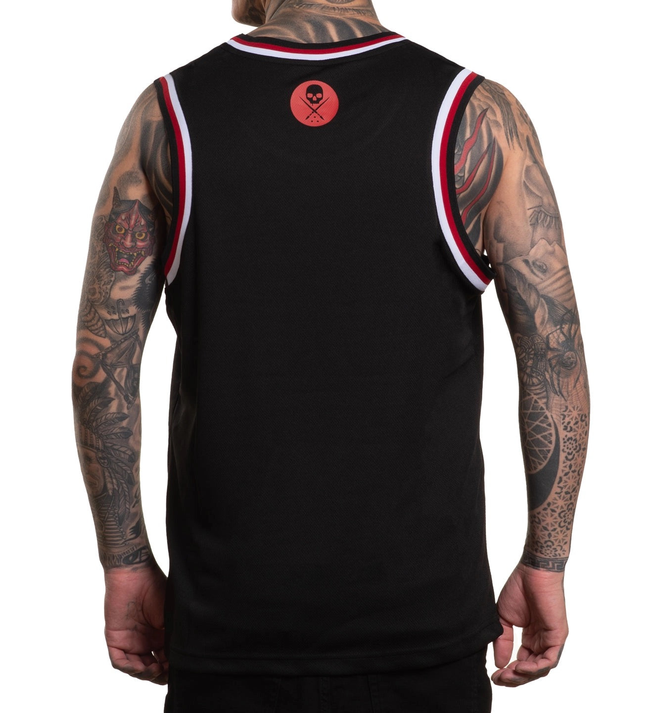 SULLEN CLOTHING VOLT BLACK JERSEY TANK VEST
