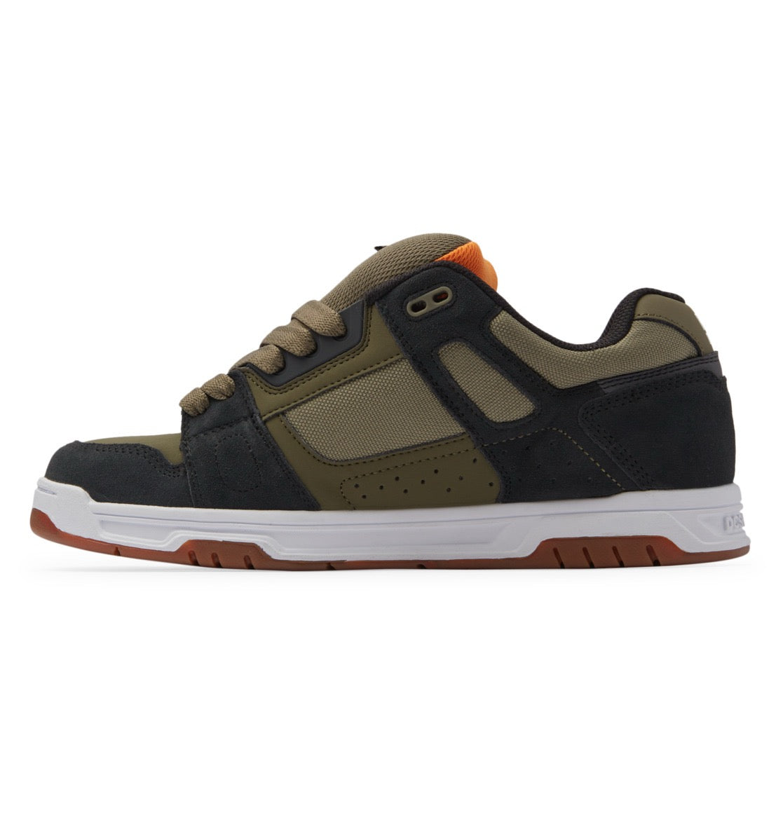 DC SHOES STAG ARMY OLIVE GREEN TRAINERS
