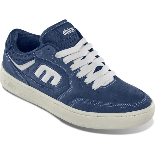 ETNIES LOOT NAVY WHITE TRAINERS