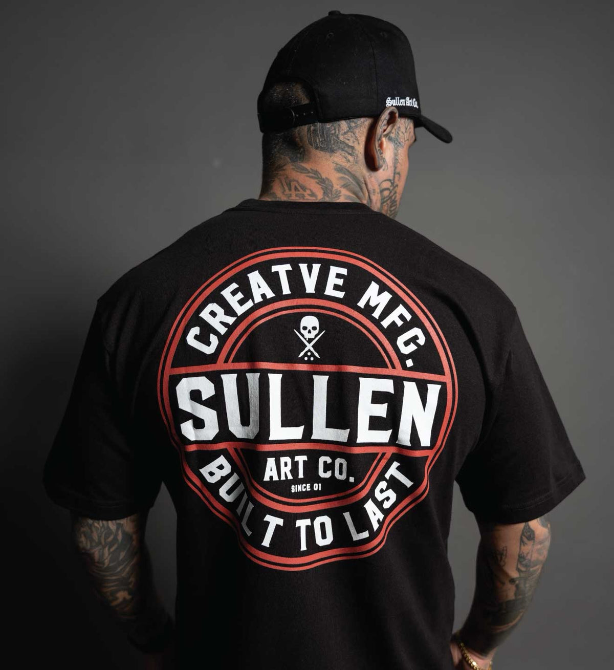 SULLEN CLOTHING CREATIVE CORP BLACK STANDARD T-SHIRT (L)