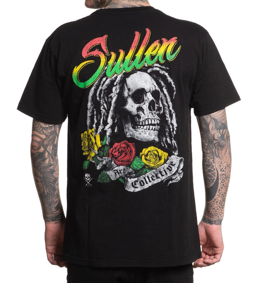 SULLEN CLOTHING RASTA SKULL PREMIUM T-SHIRT