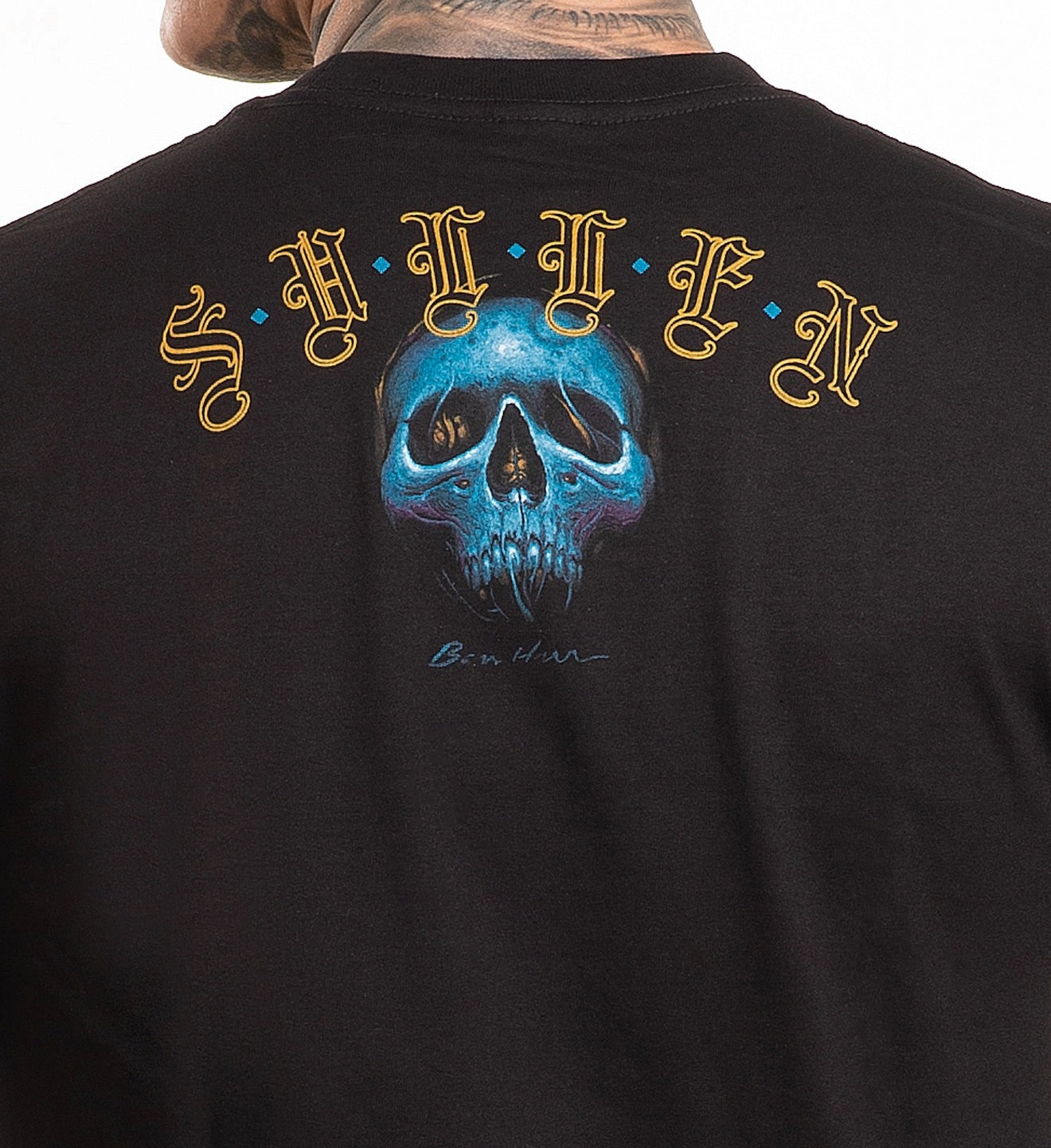 SULLEN CLOTHING BLHUR SKULL STANDARD T-SHIRT