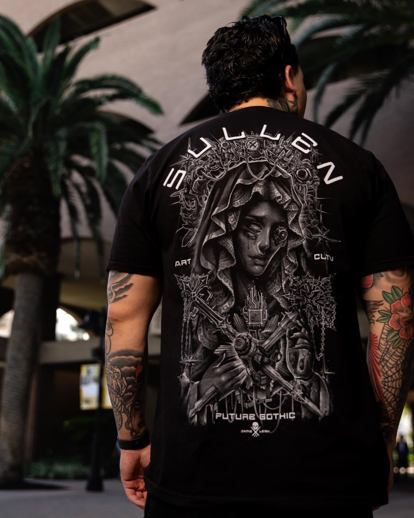 SULLEN CLOTHING JAMIE LEIGH JET BLACK PREMIUM T-SHIRT
