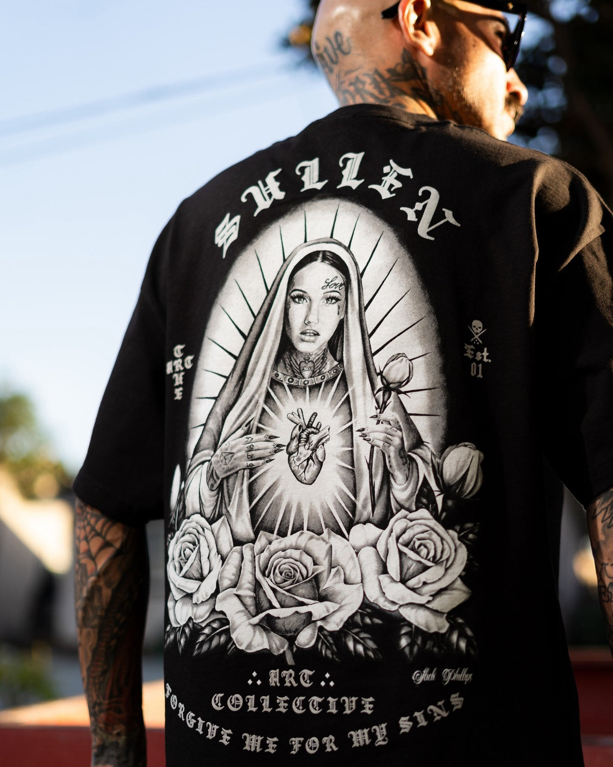 SULLEN CLOTHING MOTHER MARY STANDARD T-SHIRT (XL)