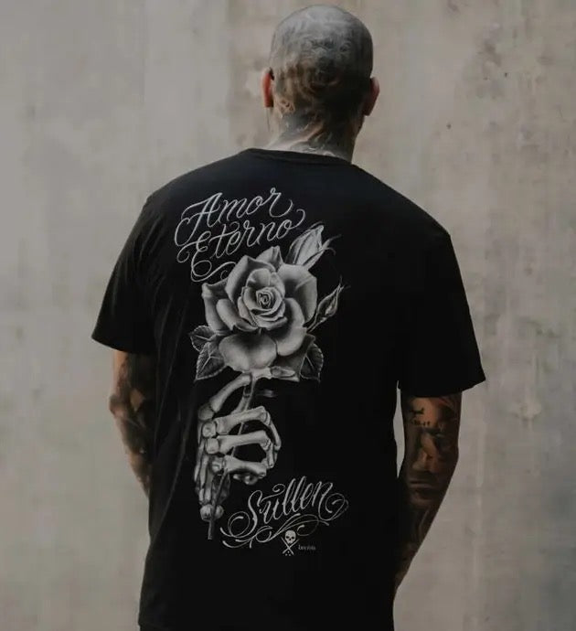 SULLEN CLOTHING AMOR ETERNO JET BLACK PREMIUM T-SHIRT
