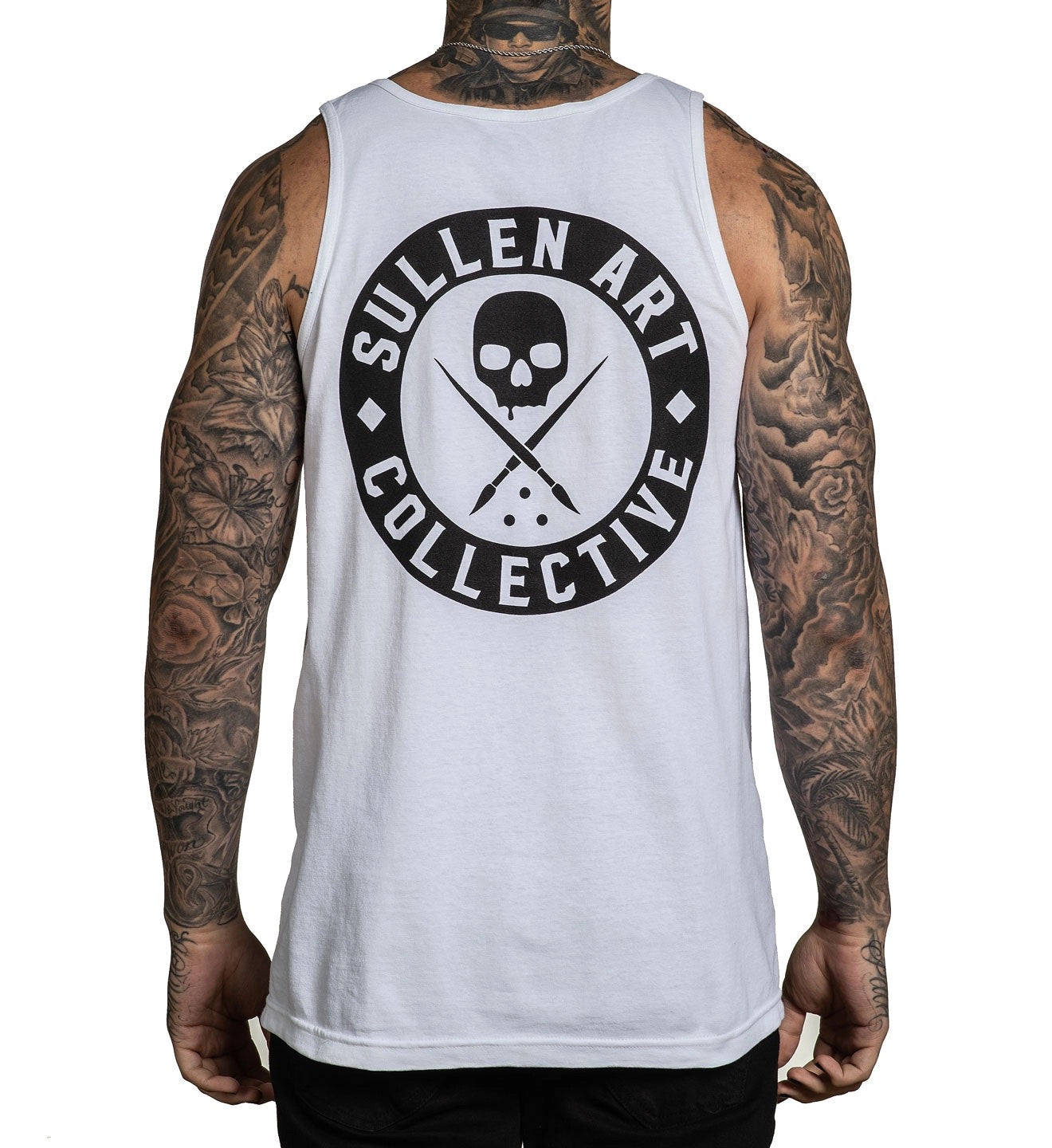 SULLEN CLOTHING BOH SUMMER WHITE VEST TANK