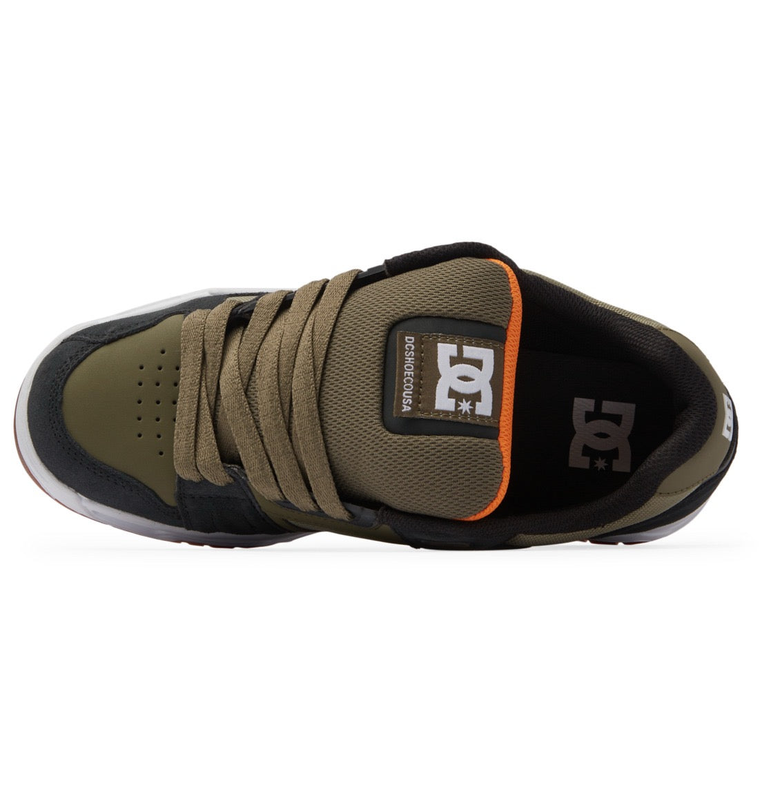 DC SHOES STAG ARMY OLIVE GREEN TRAINERS