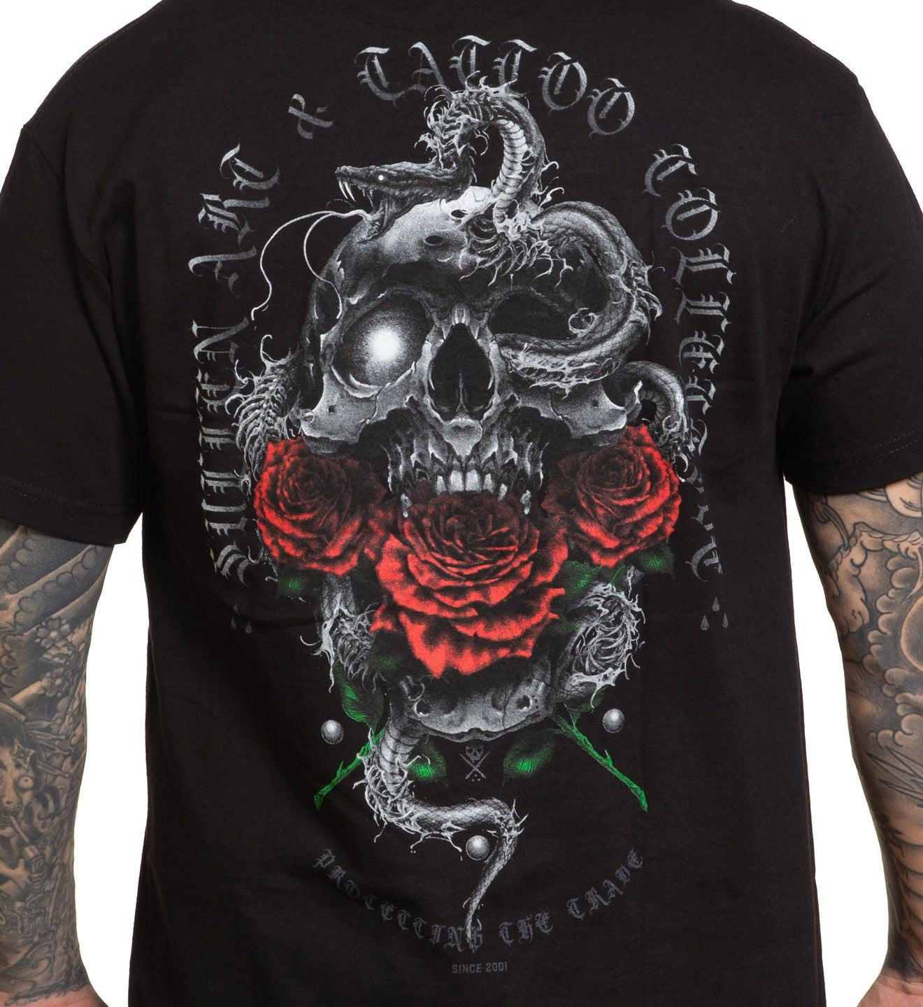 SULLEN CLOTHING TORN SERPENT STANDARD T-SHIRT