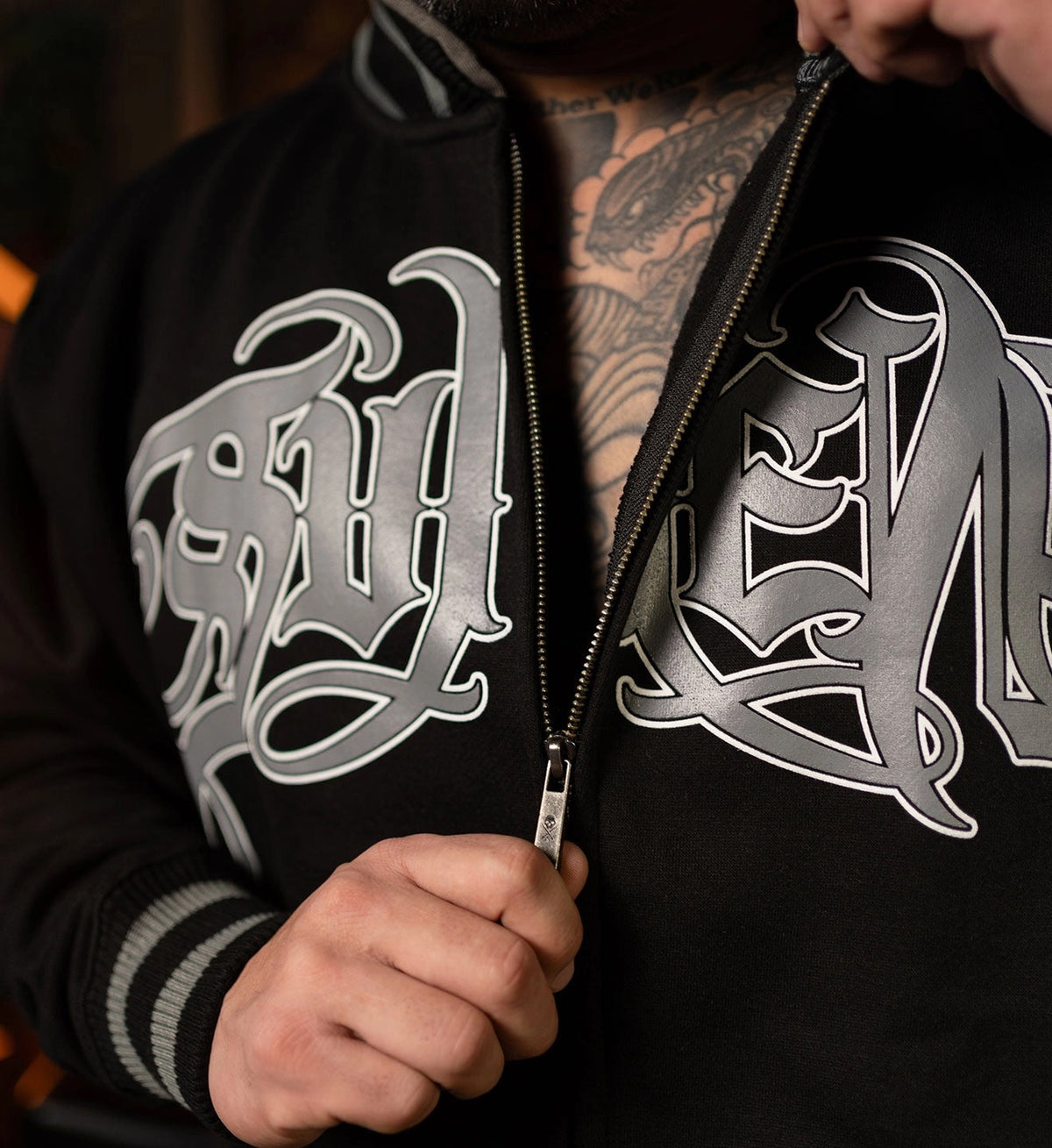 SULLEN CLOTHING S DICE ZIP UP FLEECE HOODIE