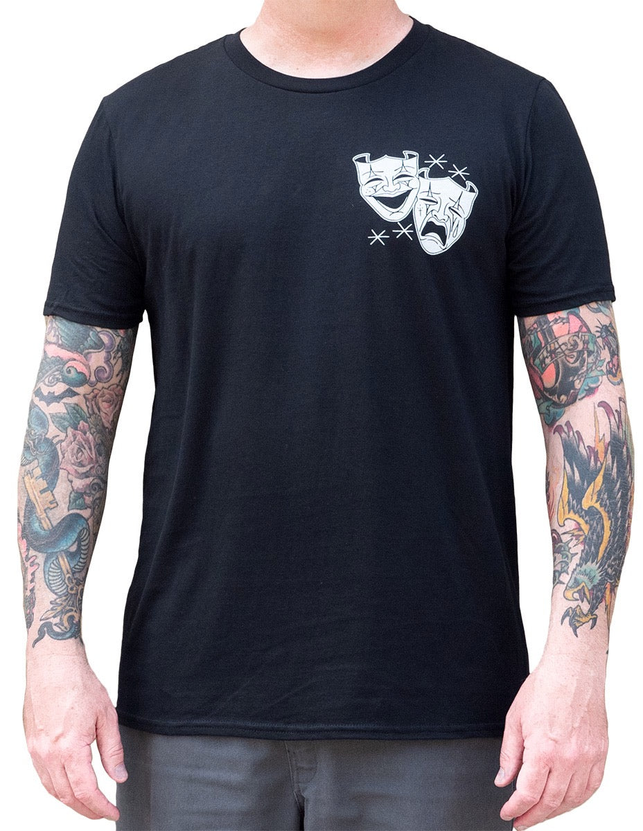BLACK MARKET LAUGH NOW CRY LATER T-SHIRT