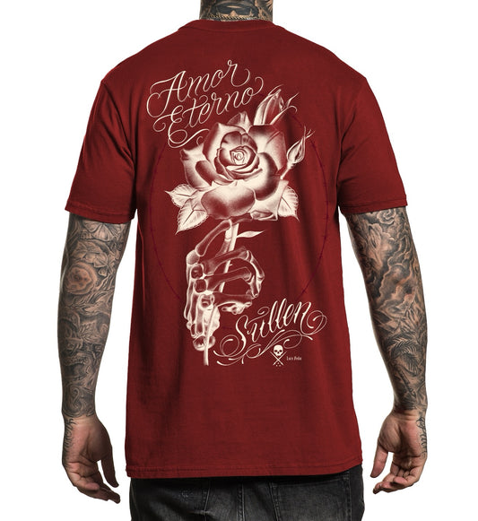 SULLEN CLOTHING AMOR ETERNO SUN DRIED TOMATO PREMIUM T-SHIRT