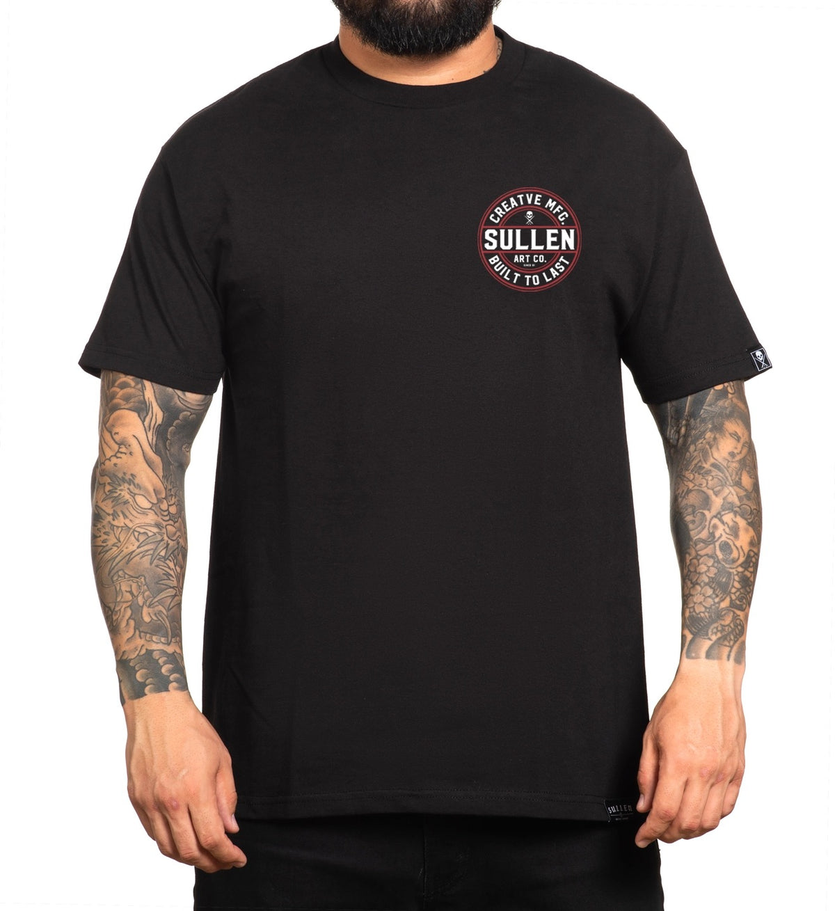 SULLEN CLOTHING CREATIVE CORP BLACK STANDARD T-SHIRT (L)