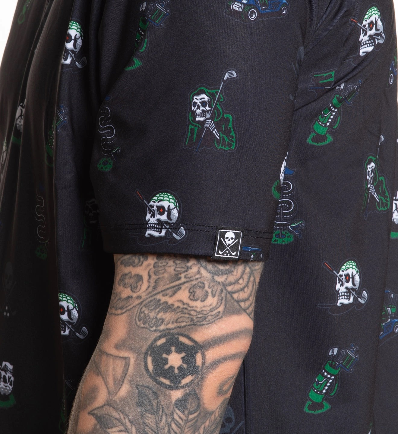 SULLEN CLOTHING GOLF DEATH POLO SHIRT
