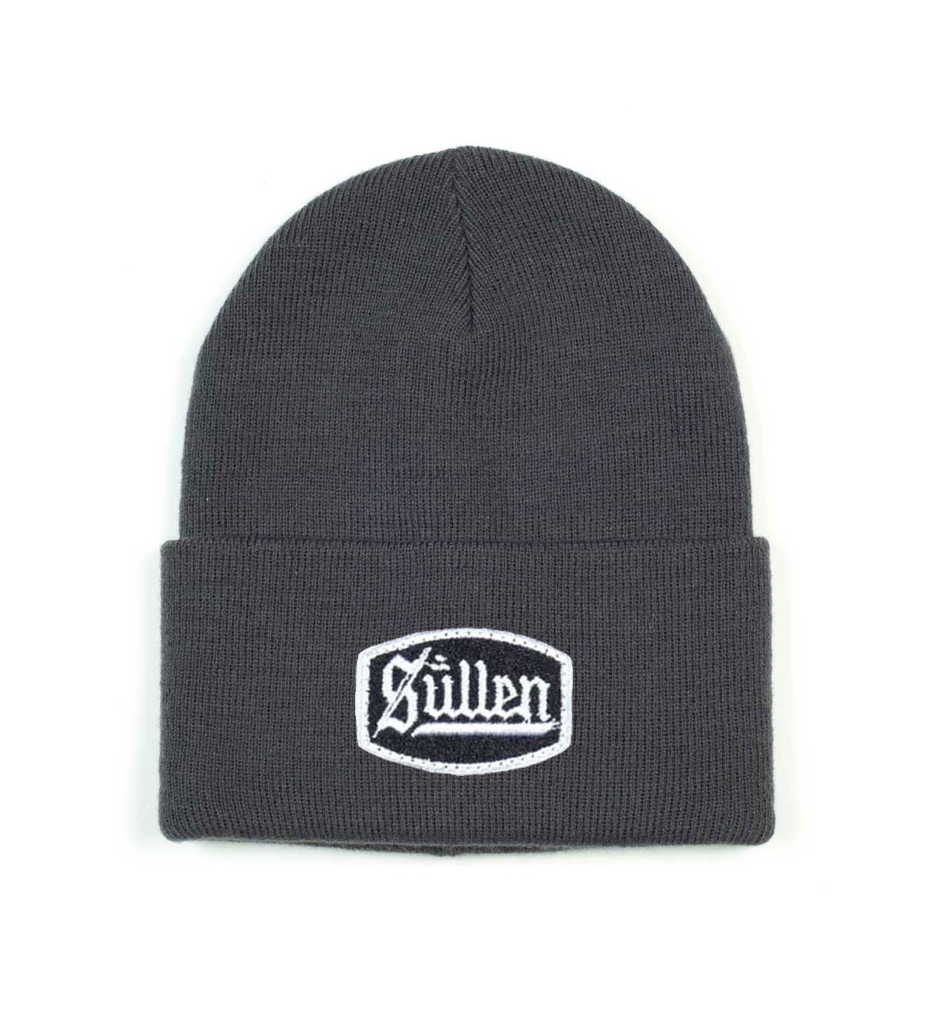 SULLEN CLOTHING LINCOLN CREST DARK GREY BEANIE HAT