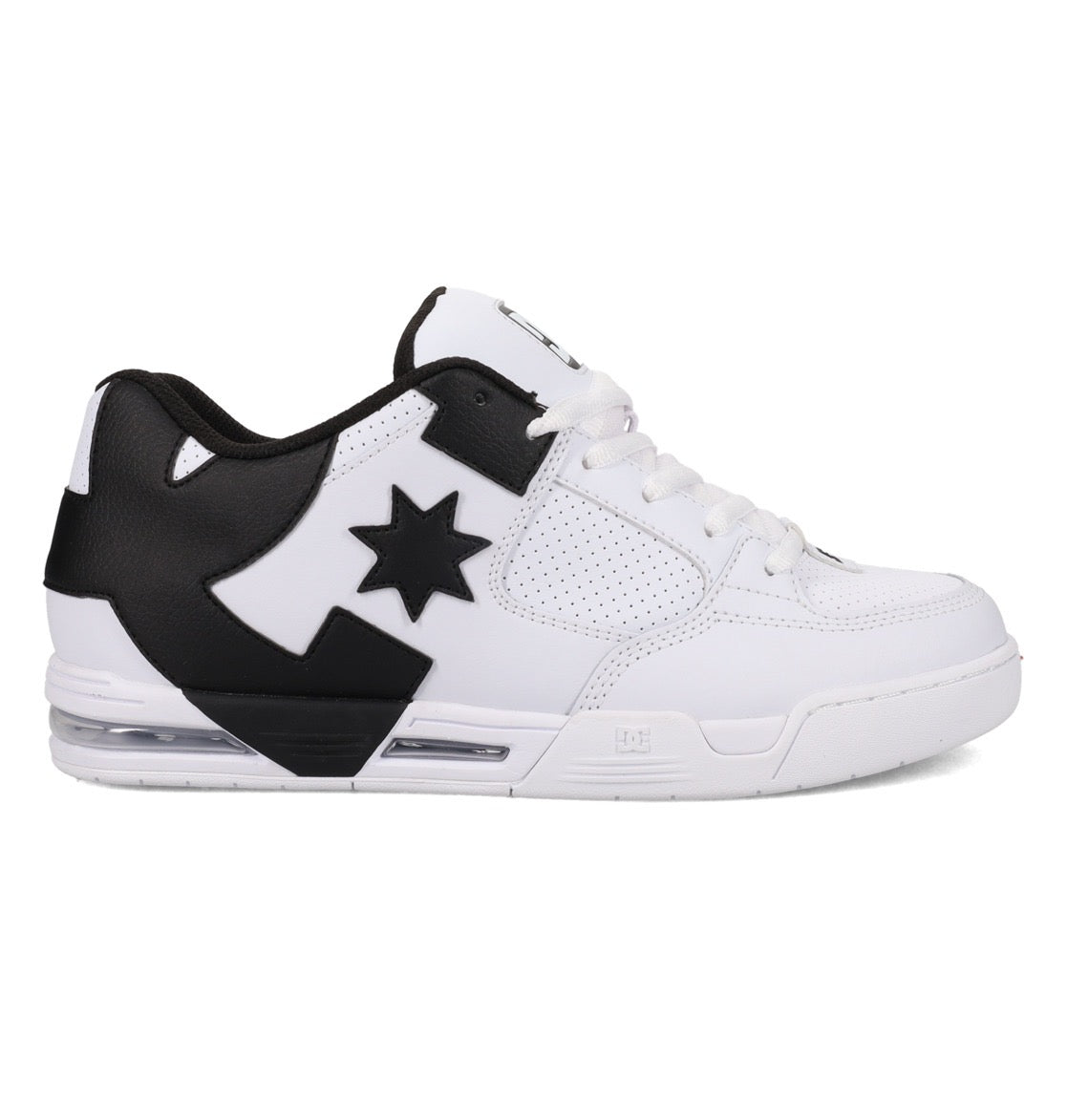 DC SHOES COMMAND WHITE BLACK TRAINERS