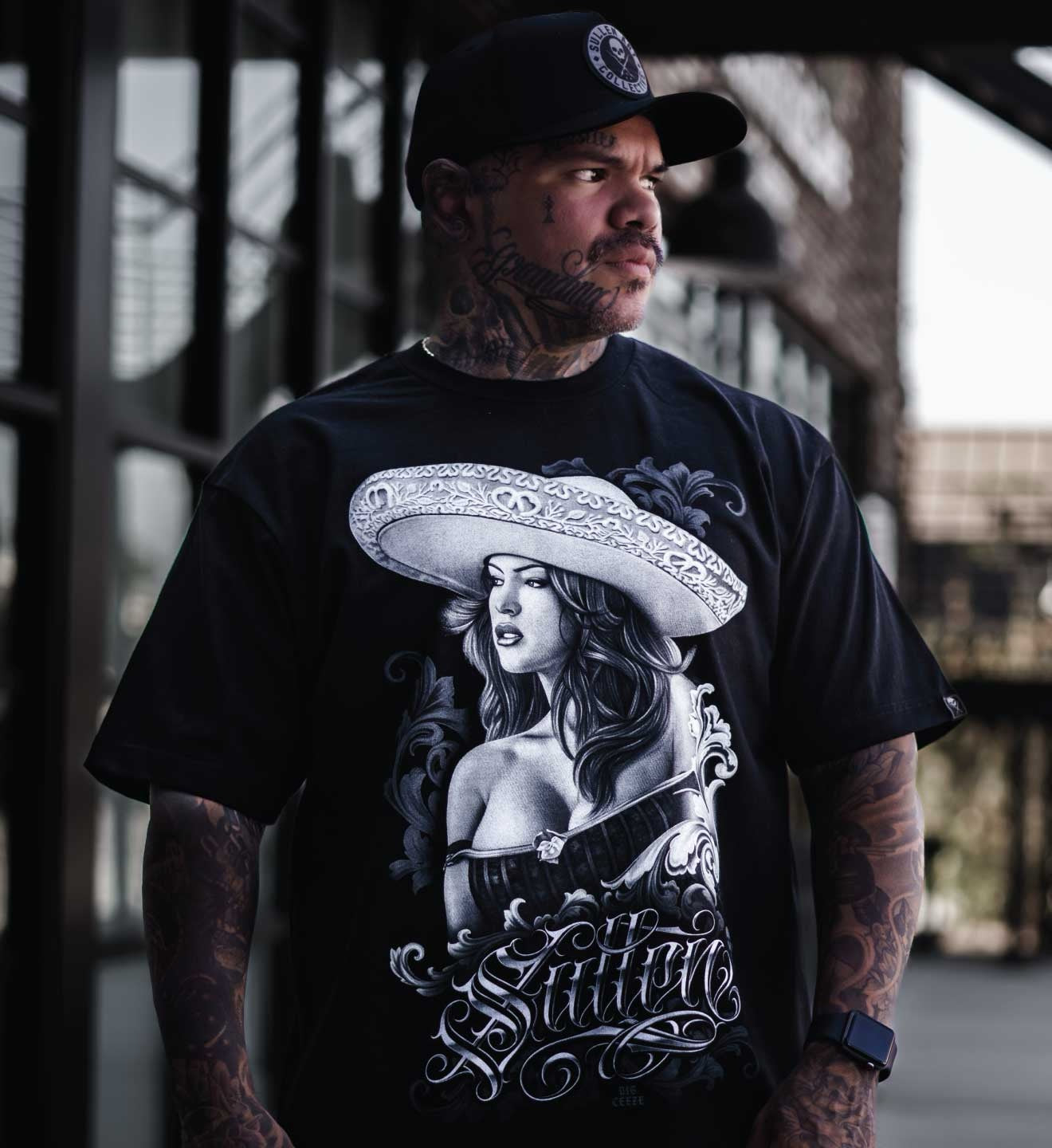 SULLEN CLOTHING BIG CEEZE "MAX WEIGHT" 9 OZ T-SHIRT