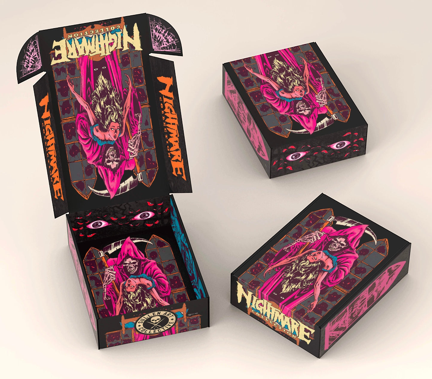 SULLEN CLOTHING NIGHTMARE COLLECTION 5 T-SHIRT BOX SET