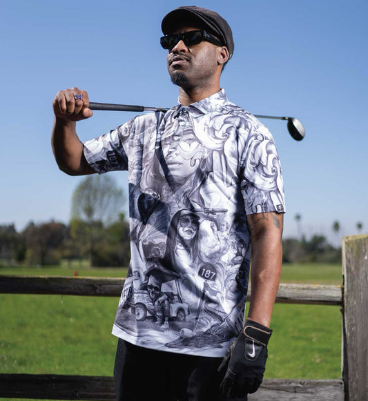 SULLEN CLOTHING CHAOS GOLF POLO SHIRT