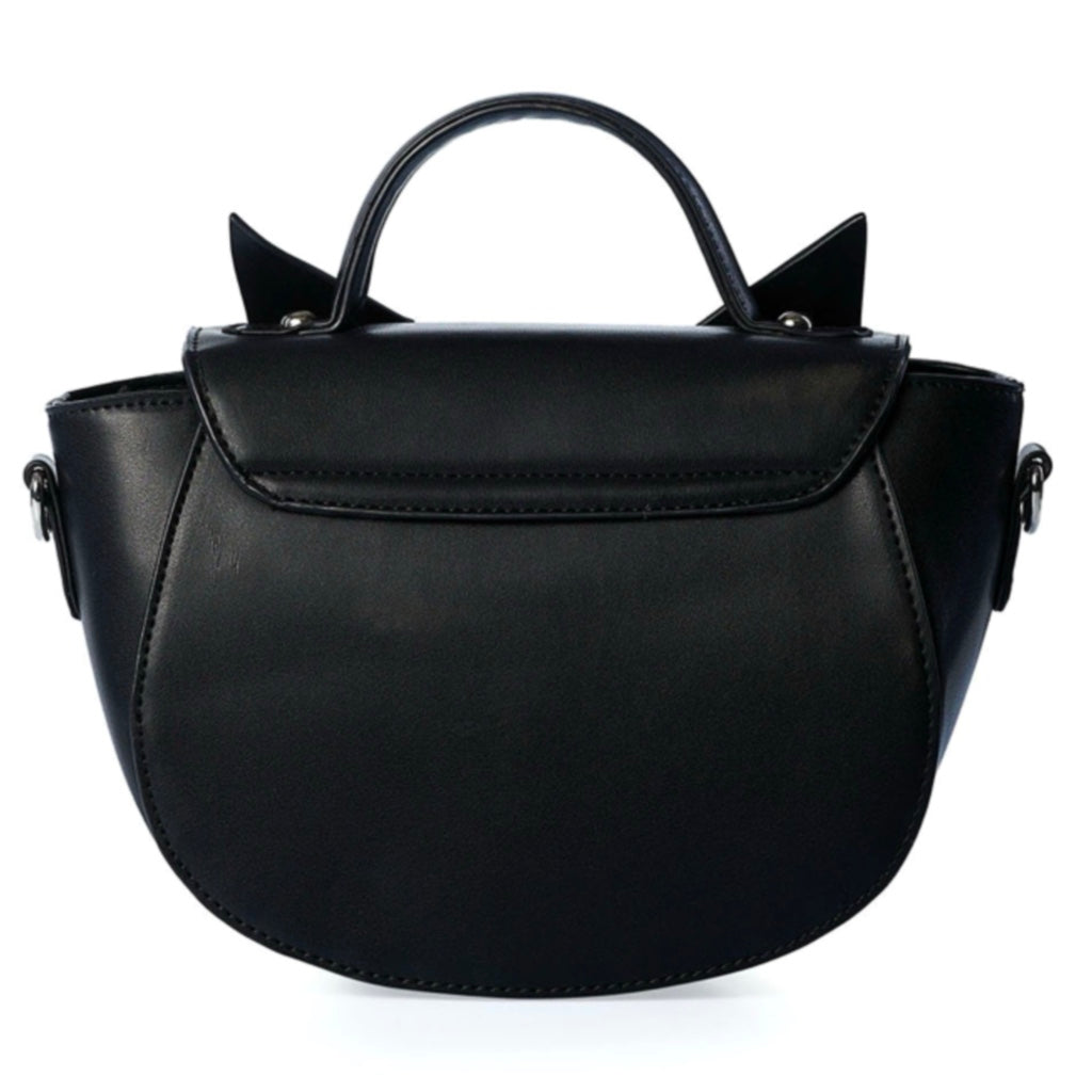 LOST QUEEN BLACK NEKO CAT SHOULDER BAG (BG34353)