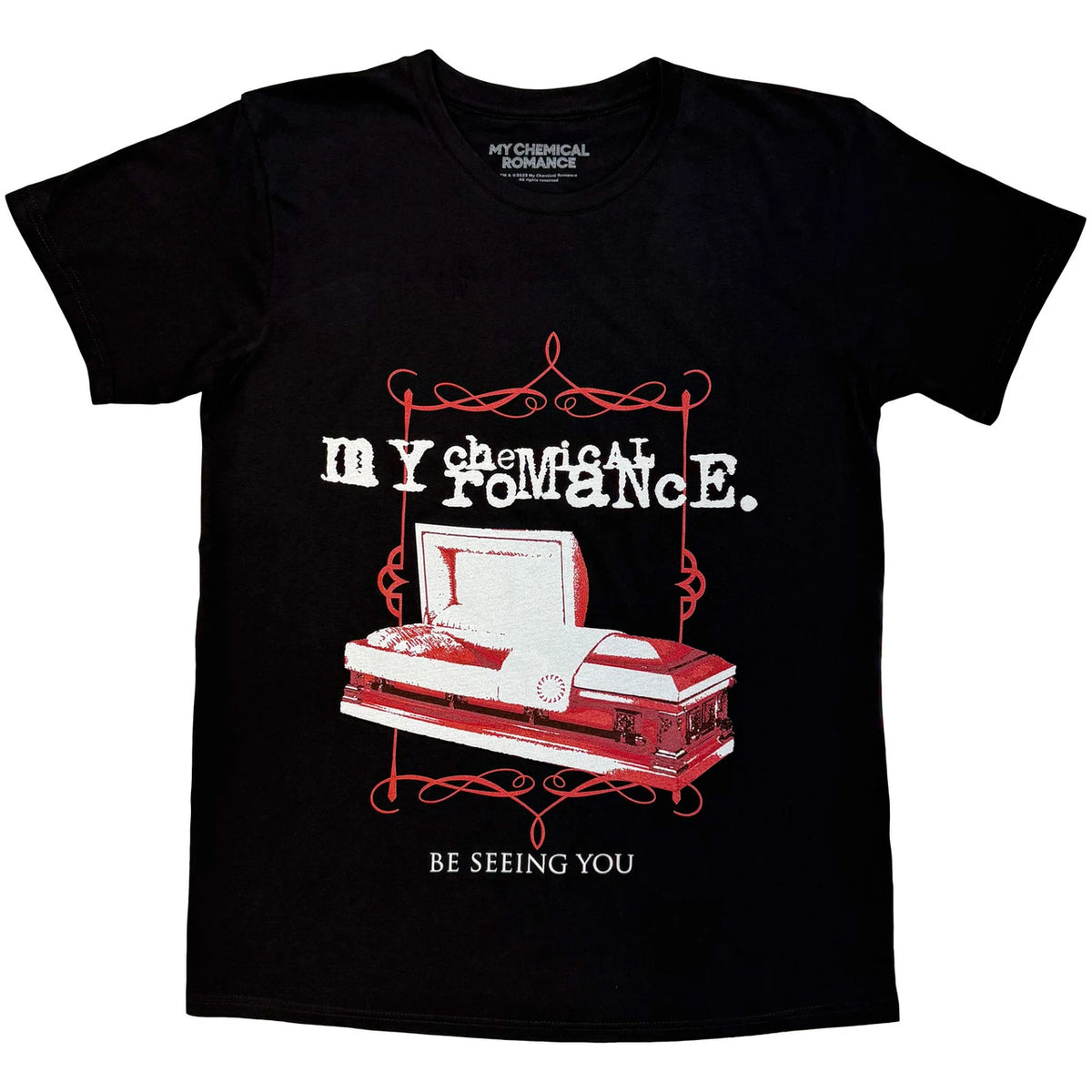 My Chemical Romance Unisex T-Shirt: Coffin (Black)