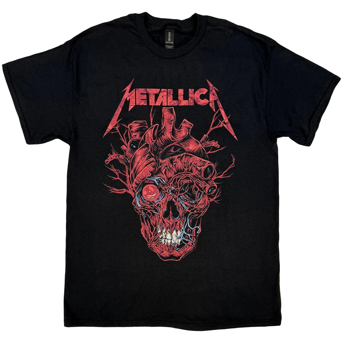 Metallica T-Shirt Heart Skull