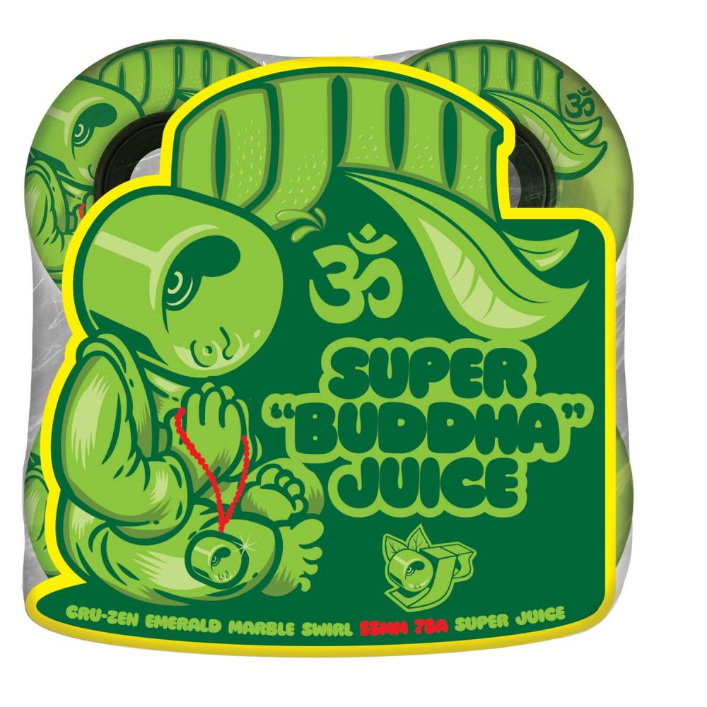OJ WHEELS CRUZEN MARBLE SWIRL 78A EMERALD 55