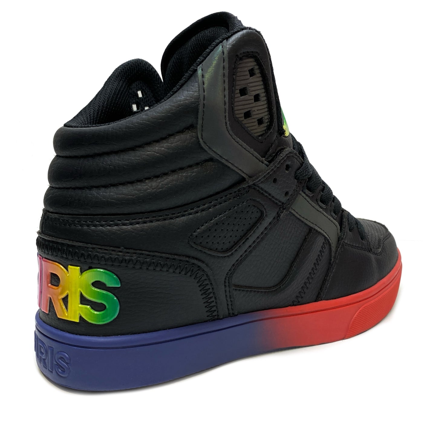OSIRIS SHOES CLONE BLACK BLACK MULTI LADIES TRAINERS