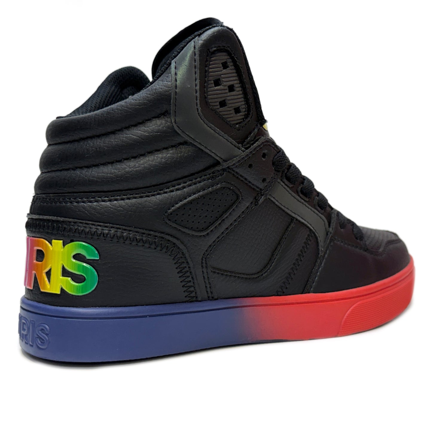 OSIRIS SHOES CLONE BLACK BLACK MULTI LADIES TRAINERS