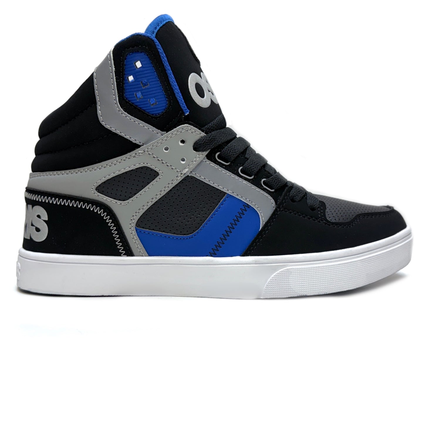 OSIRIS SHOES CLONE BLACK BLUE GREY TRAINERS