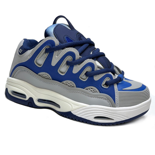OSIRIS SHOES D3 2001 GREY BLUE BLACK TRAINERS