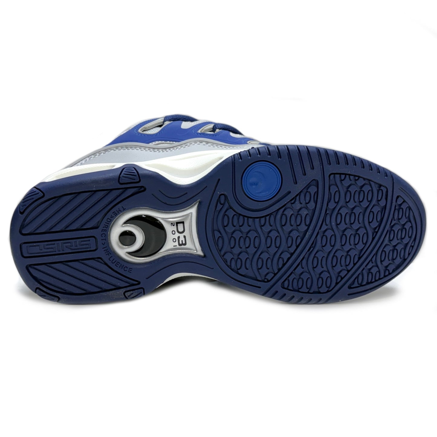 OSIRIS SHOES D3 2001 GREY BLUE BLACK TRAINERS