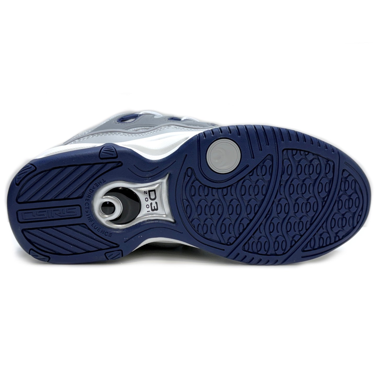 OSIRIS SHOES D3 2001 GREY NAVY WHITE TRAINERS