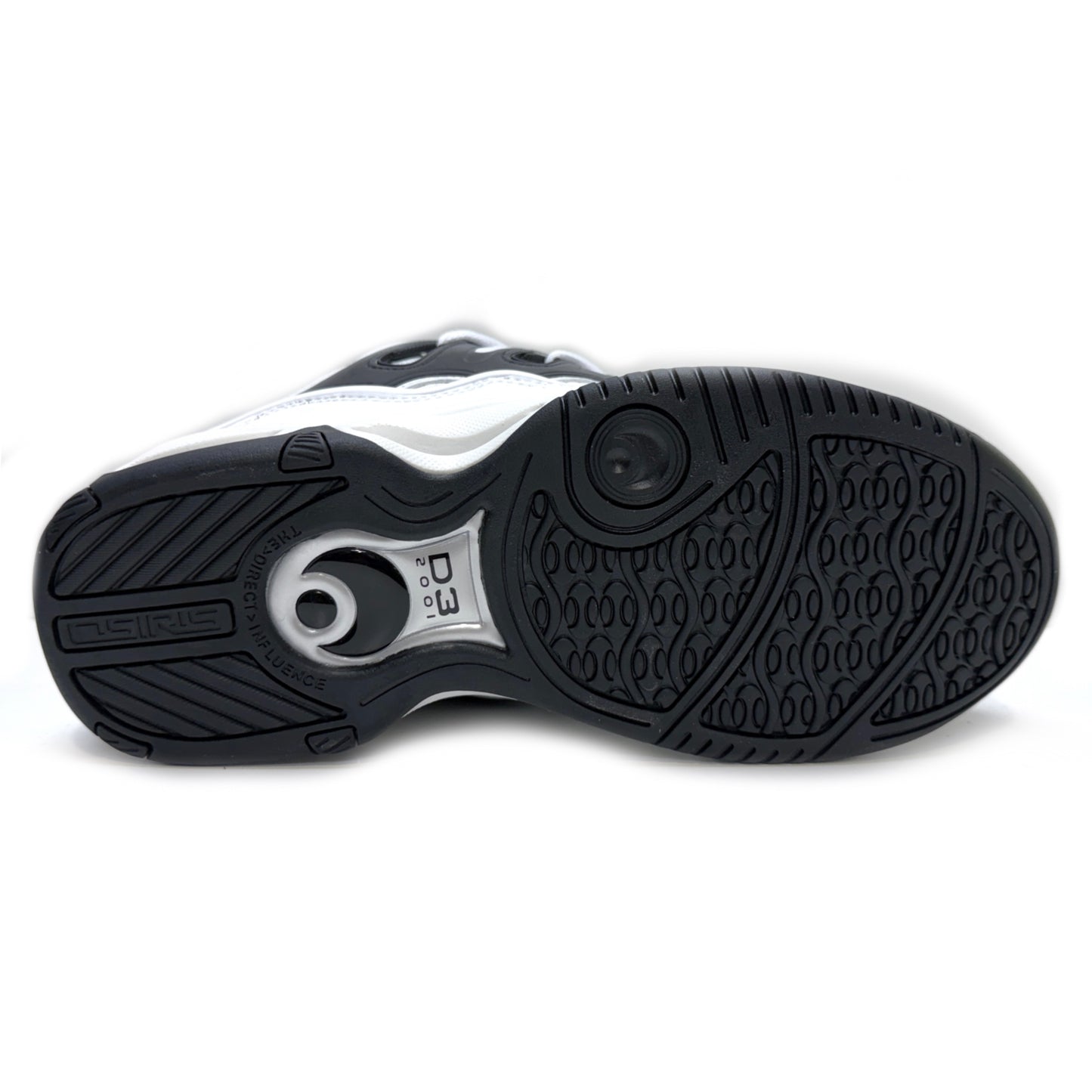 OSIRIS SHOES D3 2001 WHITE WHITE BLACK TRAINERS