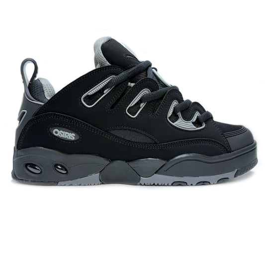 OSIRIS SHOES D3 E BLACK GREY BLACK TRAINERS