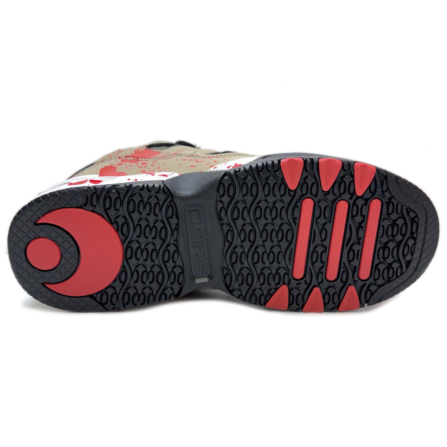 OSIRIS SHOES D3 OG TAUPE OLIVE DRIPS TRAINERS