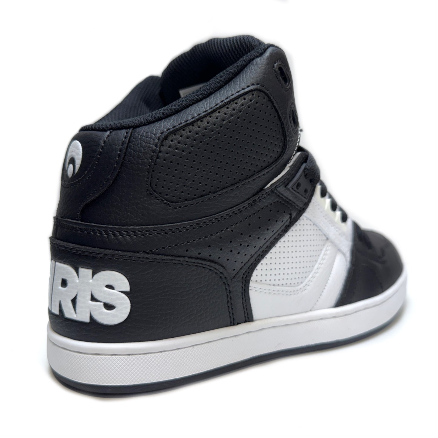 OSIRIS SHOES NYC 83 CLK BLACK BLACK WHITE TRAINERS