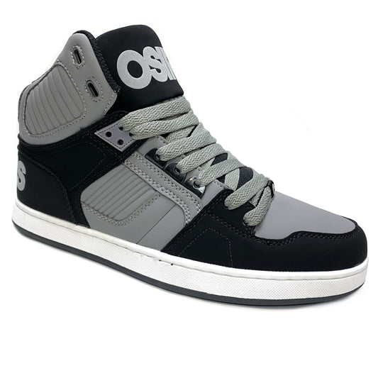 OSIRIS SHOES NYC 83 CLK BLACK GREY WHITE TRAINERS