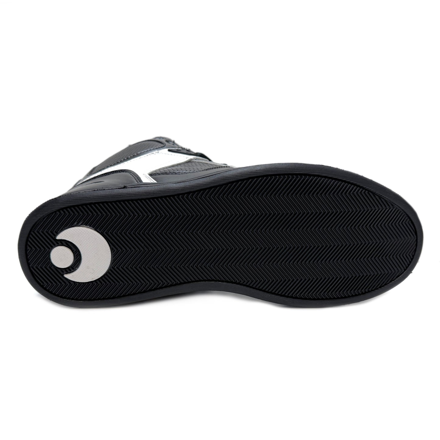 OSIRIS SHOES NYC 83 CLK BLACK WHITE CARBON TRAINERS